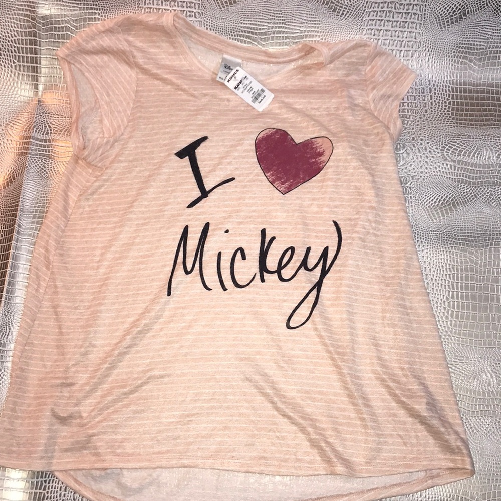 DISNEY |  “I ❤️ Mickey” Shirt size Medium